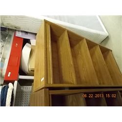 BOOK SHELF - BROWN