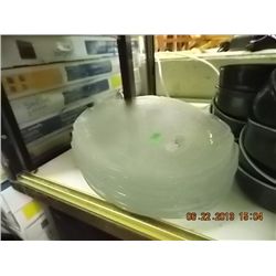 RESTRAUNT DISHES - STACK - PLATTERS - CLEAR 4010