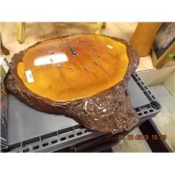 BURL CLOCK