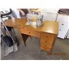 Image 1 : SEWING MACHINE & CABINET