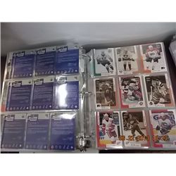 BINDER - SPORTS TRADING CARDS - HOCKEY - PURPLE