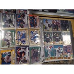 BINDER - SPORTS TRADING CARDS - HOCKEY - ROCKIE