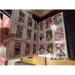 BINDER - SPORTS TRADING CARDS - FOOT BALL