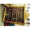 Image 1 : SPOON COLLECTION IN GLASS & WOOD CASE