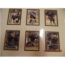 MATE FRAMED HOCKEY CARDS - ASSORTED