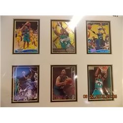 MATE FRAMED BASKET BALL CARDS - ASSORTED