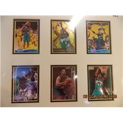 MATE FRAMED BASKET BALL CARDS - ASSORTED