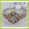 Image 1 : Genuine 0.8 ctw 18k Diamond White Gold Ring