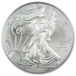 Uncirculated Silver Eagle 2012