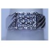 Image 1 : 21.10 CTW CZ RING .925 STERLING SILVER