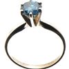 Image 1 : Genuine Blue Diamond 1.0 ctw & Diamond Ring 14KTGold 6