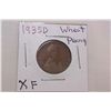 Image 1 : 1935D XF Wheat Cent