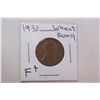 Image 1 : 1933 F+ Wheat Cent