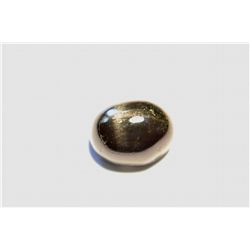 Black Star Sapphire Oval Cabochon Cut/  5.65ct  11mm x 9mm  Very Nice Gemstone