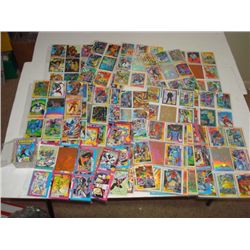 Large lot of Marvel Trading Cards and holograms