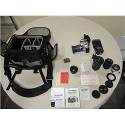 Canon EOS Digital Rebel DS6041 6.3MP Camera+ Flash+4 lenses+Bag+Accessories DSLR