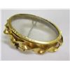 Image 2 : Antique Art Deco 14K Gold Locket/Brooch Glass Front & Back