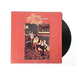 Three Dog Night It Ain't Easy Album Signed By Entire Group