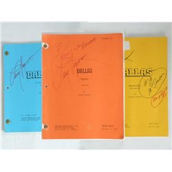 Dallas Signed Scripts By Larry Hagman