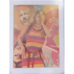 Beatles Avedon Lenticular Japanese Postcard (circa 1968)