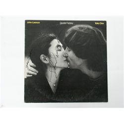John Lennon/Yoko Ono Signed Double Fantasy Album