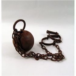 Escape From Alcatraz Ball And Chain Prop