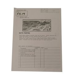 Tomorrow Never Dies Matte Painting Storyboard