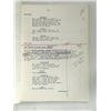 Image 3 : Back To School Original Supervisor's Production Script