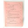 Image 3 : Protocol Original Production Script