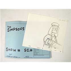 The Simpsons Animation Sketch