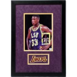 Shaquille O'Neal Signed LSU 33 Photo and Display