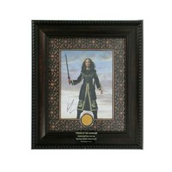 Pirates Of The Caribbean Elizabeth Swann (Keira Knightley) Autographed Photo & Gold Coin