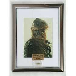 Star Wars Chewbacca (Peter Mayhew) Fur & Autograph