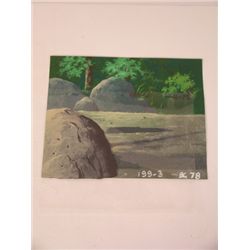 Ewoks Production Background Art & Cel