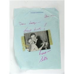 Larry Hagman Personal Note From William Hammerstein