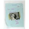 Image 1 : Larry Hagman Personal Note From William Hammerstein