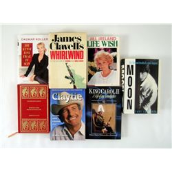 Larry Hagman Signed Books