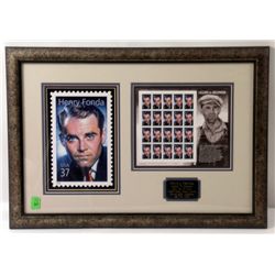 Larry Hagman Henry Fonda USPS Stamp Collection