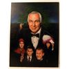 Image 1 : Johnny Carson Original Oil Painting