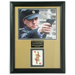 Inglorious Basterds Hans Landa (Christoph Waltz) Signed Photo & Playing Card