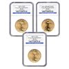 Image 1 : Certified 2006 20th Anniversary 3pc Gold Set MS & PF69