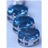 Image 1 : 21.15 CTW BLUE TOPAZ PENDANT .925 STERLING SILVER