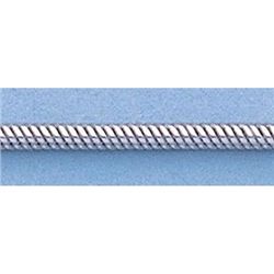 Pure Gold 16" 14kt Italian Gold-Yellow or White 1.7mm, Rd. Snake Chain Gauge:040, 8.7gr