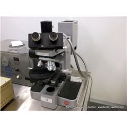 LEITZ ORHOPLAN 88393 MICROSCOPE WITH 036-085.001 LASER TRAIL