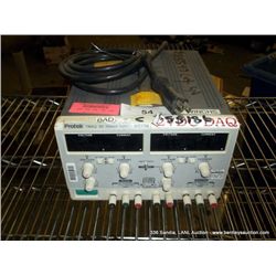 PROTEK 3033B TRIPLE DC POWER SUPPLY (print sequence:) 55186