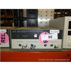 HP 59501B ISOLATED DAC/ POWER SUPPLY PROGRAMMER (print sequence:) 55214