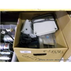 BOX: MISCELLANEOUS ELECTRONICS (print sequence:) 55275