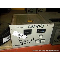 PFEIFFER TCP-300 POWER SUPPLY (print sequence:) 55311
