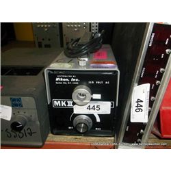 NIKON MK2 FIBER OPTIC LIGHT (print sequence:) 55313