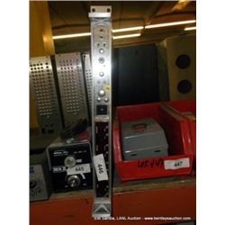 DATATUM 9300 TIME CODE GENERATOR/ TRANSLATOR (print sequence:) 55394